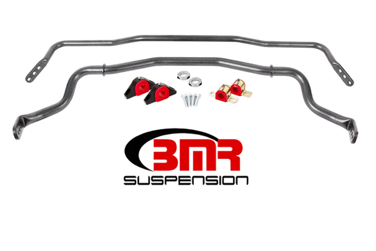 Bmr Sway Bar Kit Front & Rear Black (2015-2021 Mustang) Sb043h 1