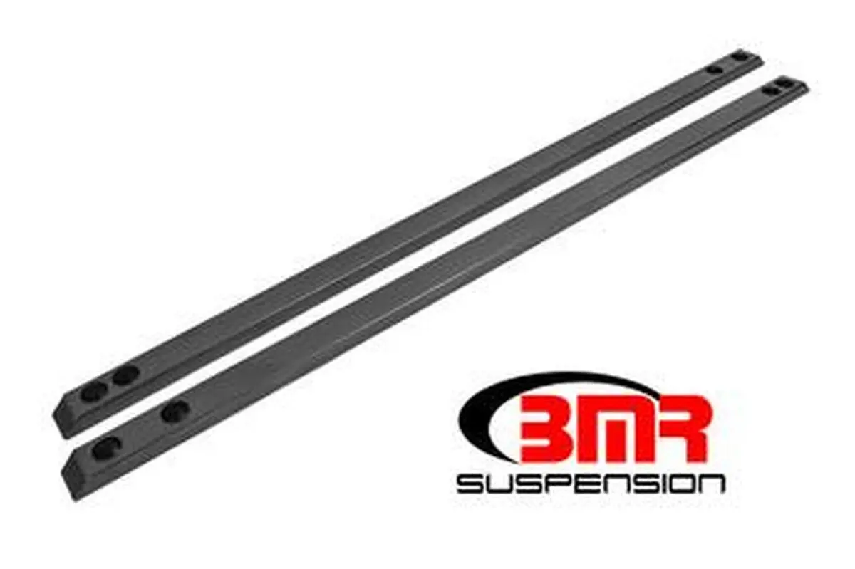 Bmr Chassis Jacking Rail Super Low Profile Black (2015-2021 Mustang) 1