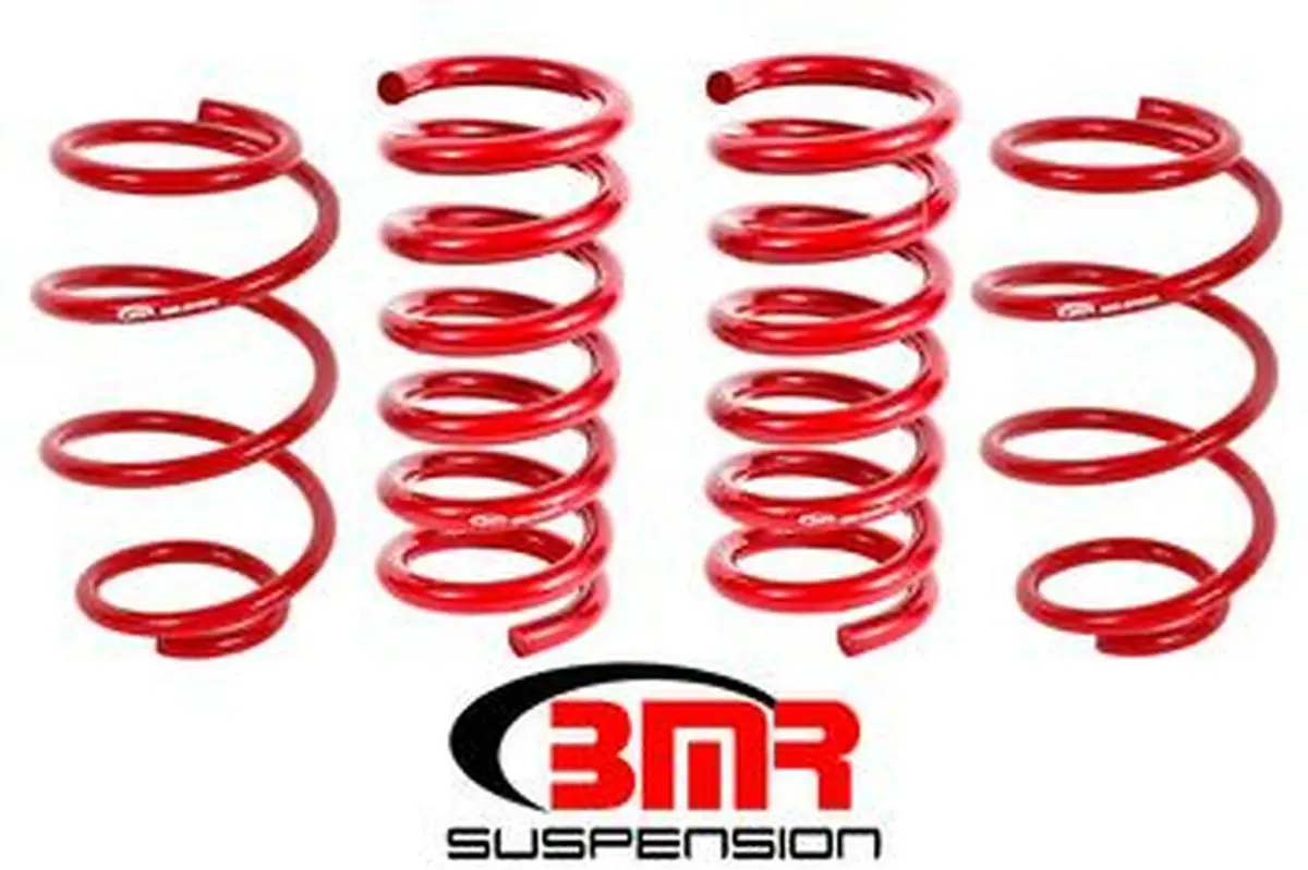 Bmr Lowering Springs Minimal Drop Performance Set Of 4 (2015-2021 Mustang) 1