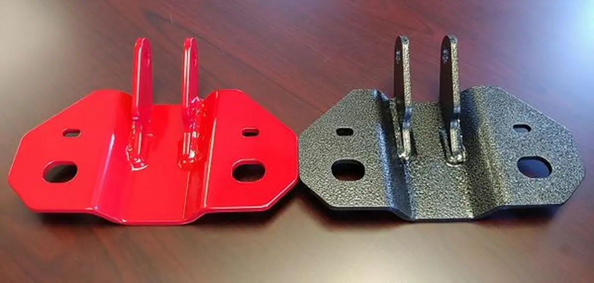 Bmr Rear Upper Shock Mounts Black (2015-2021 Mustang) 1