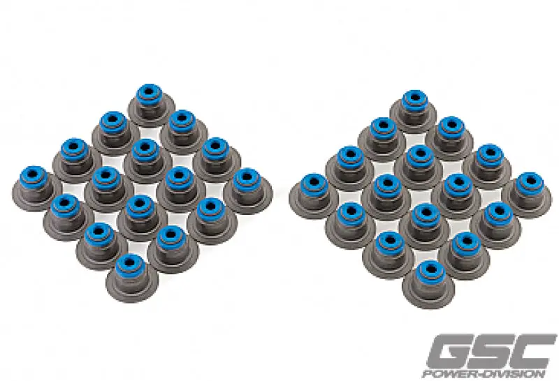 Gsc P-D Ford Mustang 5.0L Gen 3 Coyote Valve Stem Seal W/Integrated Spring Seat - Set Of 32 1