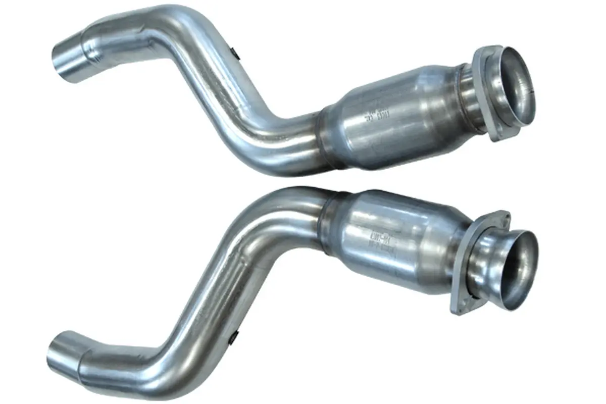 Kooks Oem Connection Pipes Green Catted 3" X 2-1/4" (2015+ Mustang Gt/2020 Shelby Gt500) 1