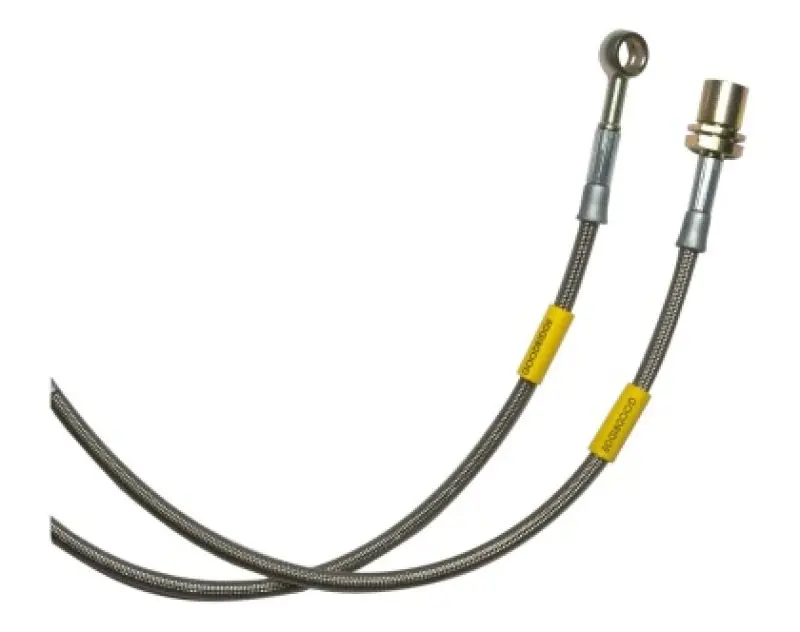 Goodridge 03-06 Mitsubishi Lancer Evo Stainless Steel Rear Brake Lines 1
