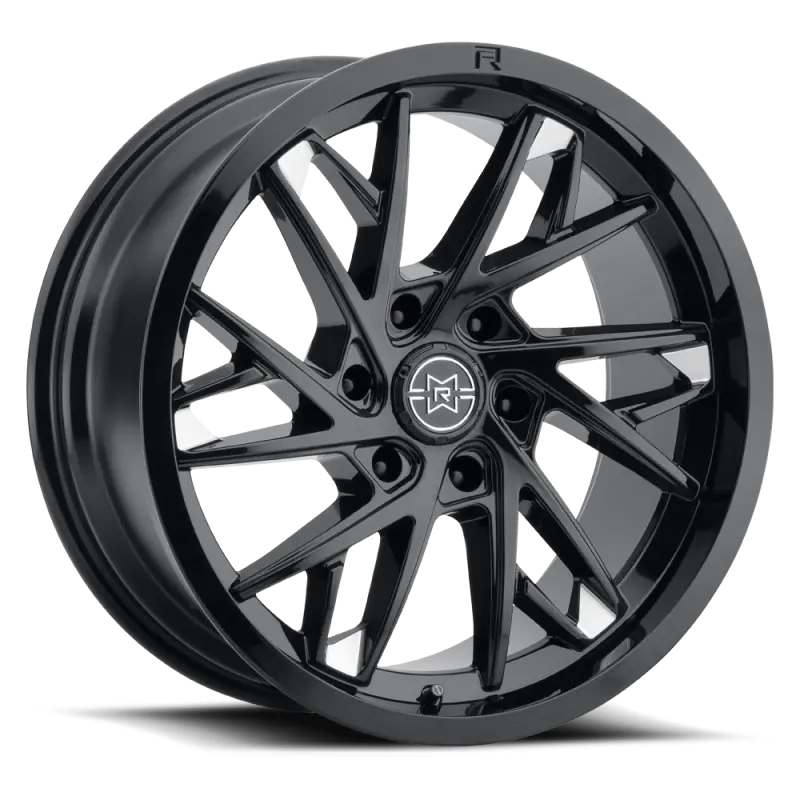Method Raised Mr801 20X10 / 8X170 Bp / -18Mm Offset / 125Mm Bore - Gloss Black Milled Wheel 1