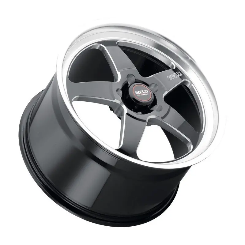 Weld S104 18X9.5 Ventura 5X120.65 Et00 Bs5.25 Gloss Blk Mil Dia 78.1 1