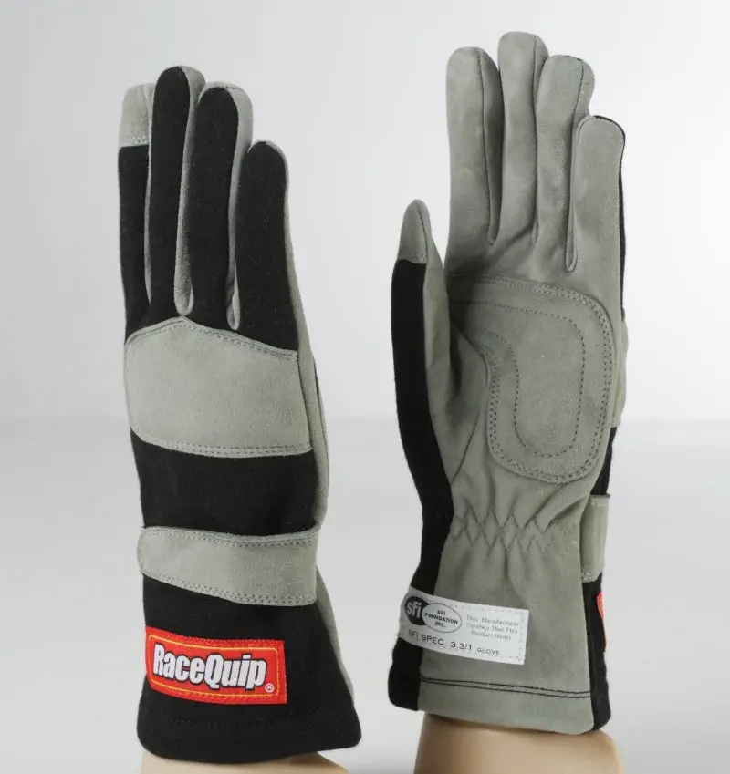 Racequip Black 1-Layer Sfi-1 Glove - Xl 1